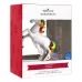 2023 Hallmark Christmas Ornament (unicorn With Rainbow Mane)