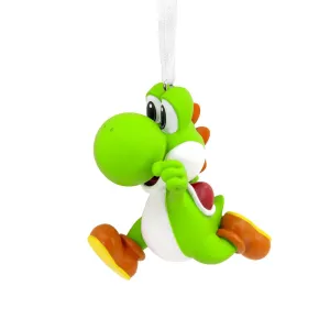 New Hallmark Yoshi Super Mario Bros. 3in Tall Resin Christmas Tree Ornament