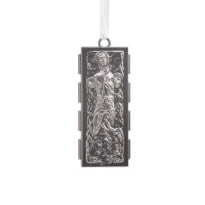 Hallmark Star Wars Han Solo In Carbonite Premium Metal Christmas Ornament