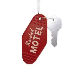 2023 Hallmark Schitt's Creek Rosebud Motel Room Key Christmas Tree Ornament