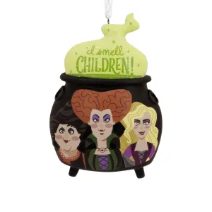 2023 Hallmark Ornament Tree Hocus Pocus Sanderson Sisters I Smell Children Pot