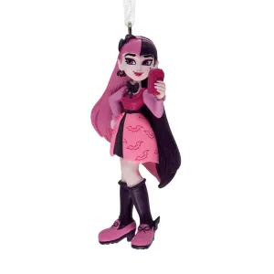 Hallmark Draculaura Monster High Christmas Ornament 2023 Pink Cell Phone