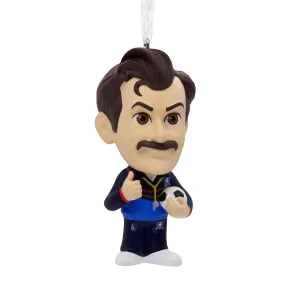 2023 Hallmark Ornaments Ted Lasso + Soccer Ball Christmas Tree Ornament