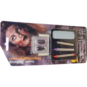 Halloween Zombie Makeup Kit Blood Face Paint Halloween Dress Up Play Make Up New