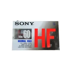 Sony High Fidelity 60 Min C60hfr Type 1 Audio Cassette New And Sealed 