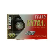 Basf Ferro Extra 90 Minute Blank Cassette Tape New Sealed Super Reliability Basf Ferro Extra 90 Minute Blank Cassette Tape New Sealed Super Reliability