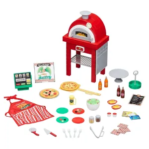 My Life As Pizzeria Play Set For 18 Dolls - 64-piece Pizza Kitchen Essentials