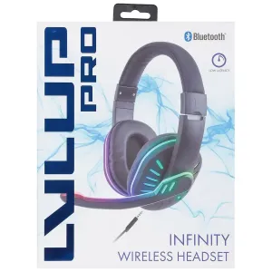 Lvl Up Pro Vivitar Infinity Wireless Headset With Microphone Bluetooth Light-up Lvl Up Pro Vivitar Infinity Wireless Headset With Microphone Bluetooth Light-up