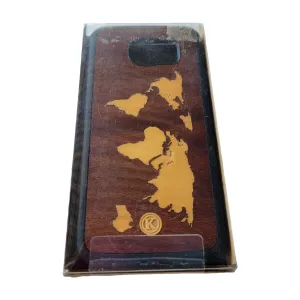 Keyway Designs Handmade Hybrid Real Wood Case For Samsung Galaxy S6 Atlas