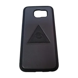 Keyway Designs Handmade Hybrid Real Leather Case For Galaxy S6 The Watcher