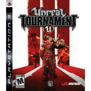 UNREAL TOURNAMENT III PS3 SONY PLAYSTATION 3 COMPLETE MANUAL