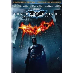 DARK KNIGHT, THE (DVD WIDESCREEN 2008) CHRISTIAN BALE MICHAEL CAINE HEATH LEDGER