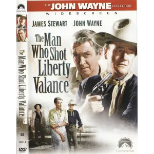 The Man Who Shot Liberty Valance (Dvd, 1962, Widescreen) John Wayne Collection