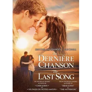 THE LAST SONG (DVD, 2010, CANADIAN COVER EDITION) MILEY CYRUS AND LIAM HEMSWORTH
