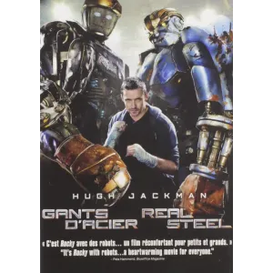REAL STEEL DVD - 2012 WIDESCREEN EDITION - HUGH JACKMAN ACTION MOVIE