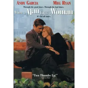 When A Man Loves A Woman (dvd, 1994, Widescreen)  Very Good