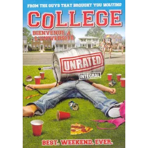 COLLEGE (DVD, 2008, WIDESCREEN) DRAKE BELL, ANDREW CALDWELL, KEVIN COVAIS COMEDY