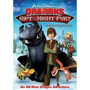DRAGONS GIFT OF THE NIGHT FURY (DVD, 2011, WIDESCREEN) ANIMATION, JAY BARUCHEL
