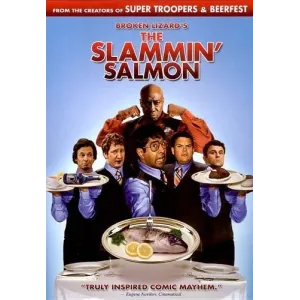 THE SLAMMIN SALMON (DVD, 2009, WIDESCREEN) COMEDY, BROKEN LIZARD