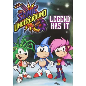 SONIC UNDERGROUND: LEGEND HAS IT (DVD, 2000, FULL SCREEN) ANIMATED SERIES