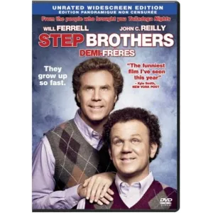 STEP BROTHERS (DVD, 2008, UNRATED, WIDESCREEN) WILL FERRELL, JOHN C. REILLY