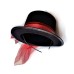 Spider Top Hat (4.5 Inches Height) Halloween Cosplay Adult One Size Black & Red Spider Top Hat (4.5 Inches Height) Halloween Cosplay Adult One Size Black & Red