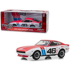 1970 Datsun 240z #46 John Morton Bre Brock Racing Enterprises Tokyo Torque 1:24
