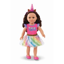 My Life As Poseable Unicorn Trainer 18†Doll Brunette Hair My Life As Poseable Unicorn Trainer 18†Doll Brunette Hair