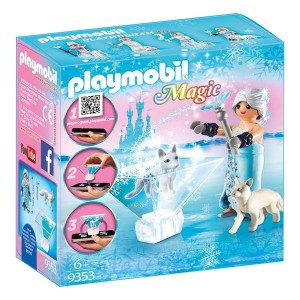 Playmobil 9353 Magic Winter Blossom Princess 3d Princess Pet Ice 