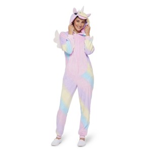 Women's Unicorn Halloween One Piece Pijama Jumpsuit ( Xsmall ) Xs