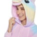 Women's Unicorn Halloween One Piece Pijama Jumpsuit ( Xsmall ) Xs Women's Unicorn Halloween One Piece Pijama Jumpsuit ( Xsmall ) Xs