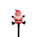 Lot Of 4 Christmas Winter Yard Santa For Home Holiday Decor Stake Yard Lawn
