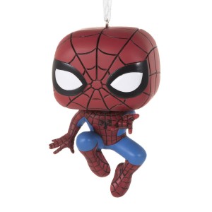 Hallmark Marvel Spider-Man Funko Pop! Resin Christmas Ornament