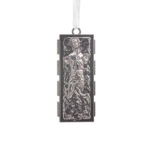Hallmark Star Wars Han Solo In Carbonite Premium Metal Christmas Ornament