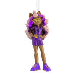 Hallmark Clawdeen Wolf Monster High Christmas Tree Ornament 2023