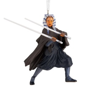Ahsoka Tano Star Wars Christmas Tree Ornament 2023 Hallmark Disney Collection