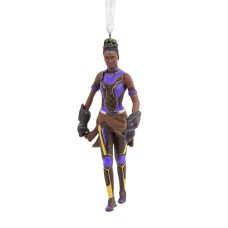 Hallmark Christmas Tree Ornament Black Panther Shuri 2022 Hallmark Christmas Tree Ornament Black Panther Shuri 2022
