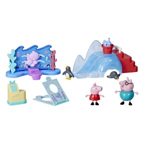 Peppa Pig Peppaâ€™s Adventures - Peppa's Aquarium Adventure New 3+ 8 Piece