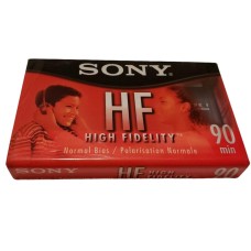 Sony Hf High Fidelity Normal Bias 90 Min Audio Cassette Blank Tape Brand New Sony Hf High Fidelity Normal Bias 90 Min Audio Cassette Blank Tape Brand New