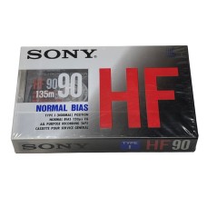 Brand New Sony Hf 90 Minute Blank Audio Cassette Tape Normal Bias Brand New Sony Hf 90 Minute Blank Audio Cassette Tape Normal Bias