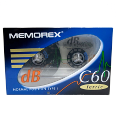 Memorex Db 60 Audio Cassette 60 Minute Normal Bias Type I New Sealed Memorex Db 60 Audio Cassette 60 Minute Normal Bias Type I New Sealed