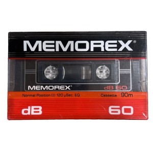 Memorex Db 60 Audio Cassette 60 Minute Normal Bias Type I New Sealed 