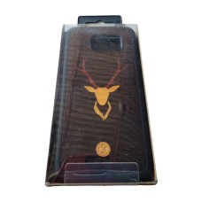 Keyway Designs Handmade Hybrid Real Wood Case For Samsung Galaxy S6 Stag Keyway Designs Handmade Hybrid Real Wood Case For Samsung Galaxy S6 Stag