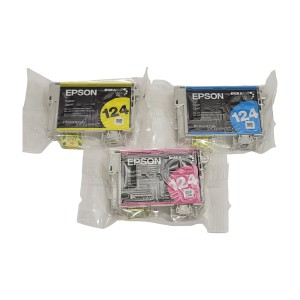 Epson 124 Standard-capacity Color Multi-pack Ink Cyan, Magenta, Yellow Ink