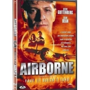AIRBORNE DVD - 1998 ACTION FILM WITH STEVE GUTTENBERG & SEAN BEAN