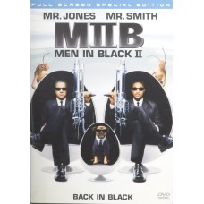 MEN IN BLACK II (DVD 2 DISC SET - 2002 - FULL SCREEN SPECIAL EDITION) WILL SMITH MEN IN BLACK II (DVD 2 DISC SET - 2002 - FULL SCREEN SPECIAL EDITION) WILL SMITH