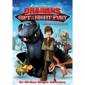 DRAGONS GIFT OF THE NIGHT FURY (DVD, 2011, WIDESCREEN) ANIMATION, JAY BARUCHEL