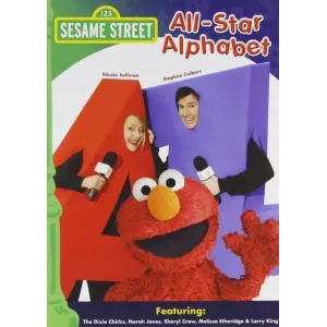 Sesame Street All Star Alphabet DVD (2005) Singing K7, Rock Pop Stars