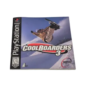 Cool Boarders 3 (Sony PlayStation 1, 1998) ** MANUAL ONLY ** by 989 Studios