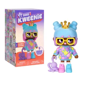 Xox Kweenie Quirky Kweens Mystery Figurine Inside+Card & Display Case New Sealed